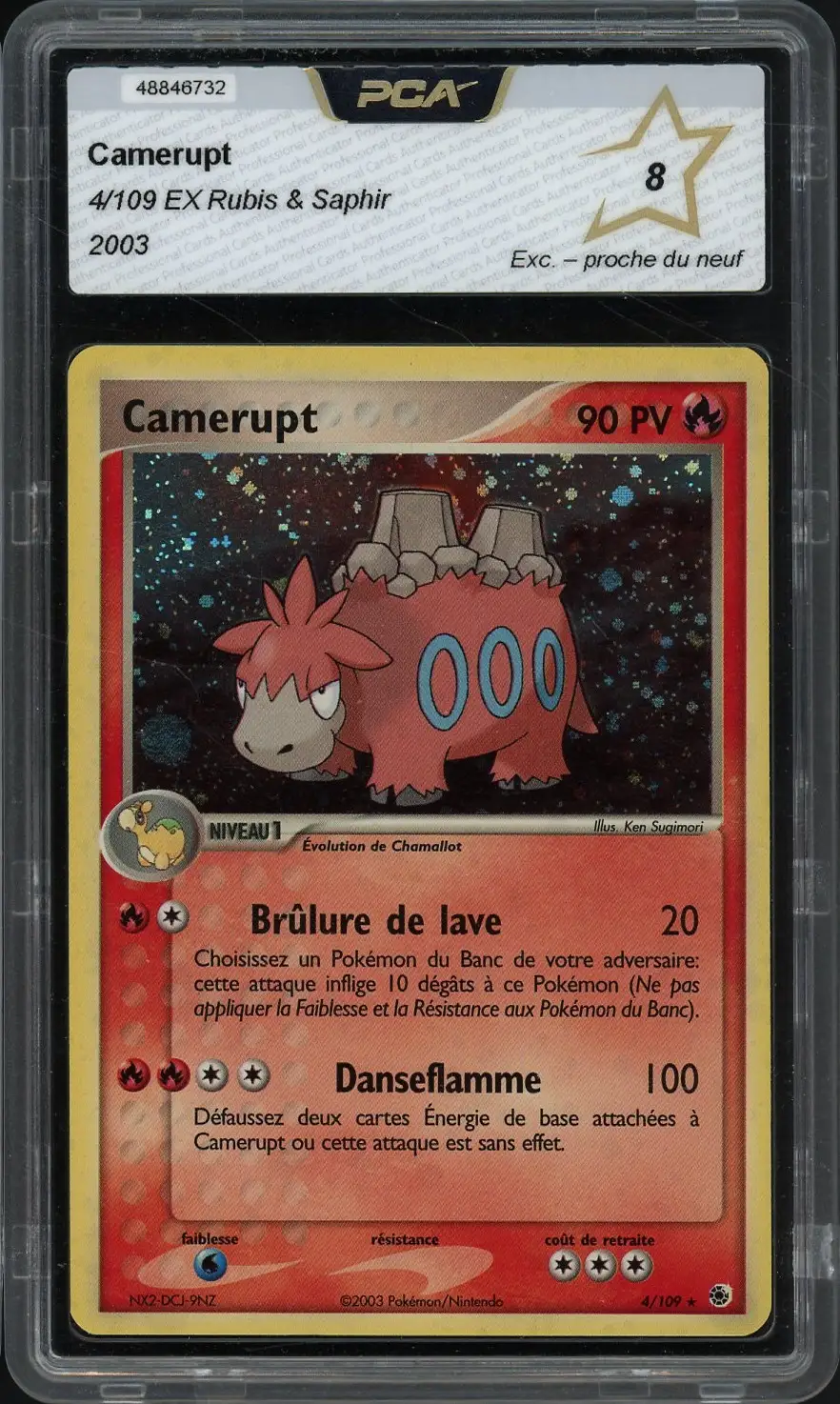 PCA 8 Camérupt Holo