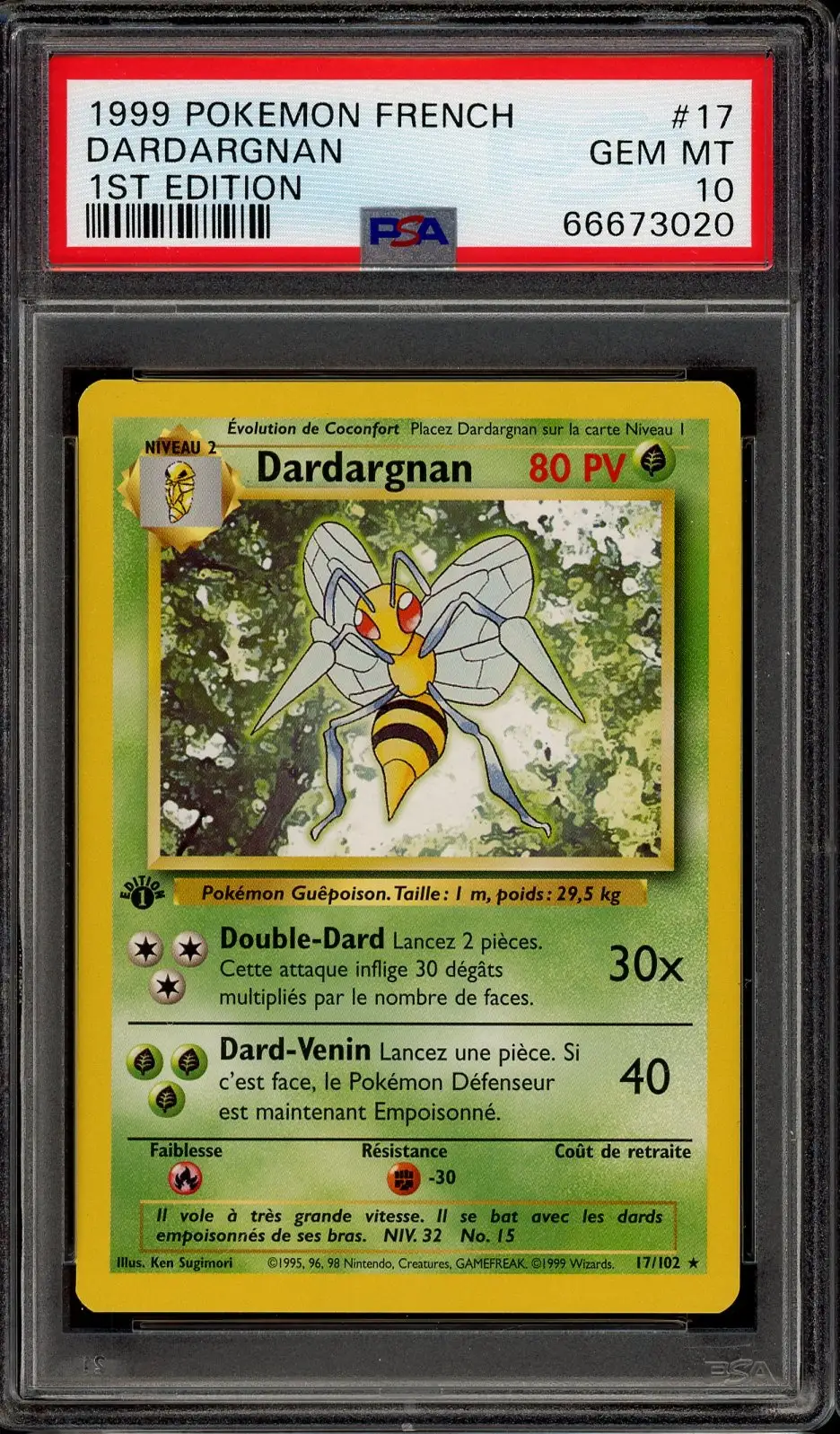 PSA 10 Dardargnan