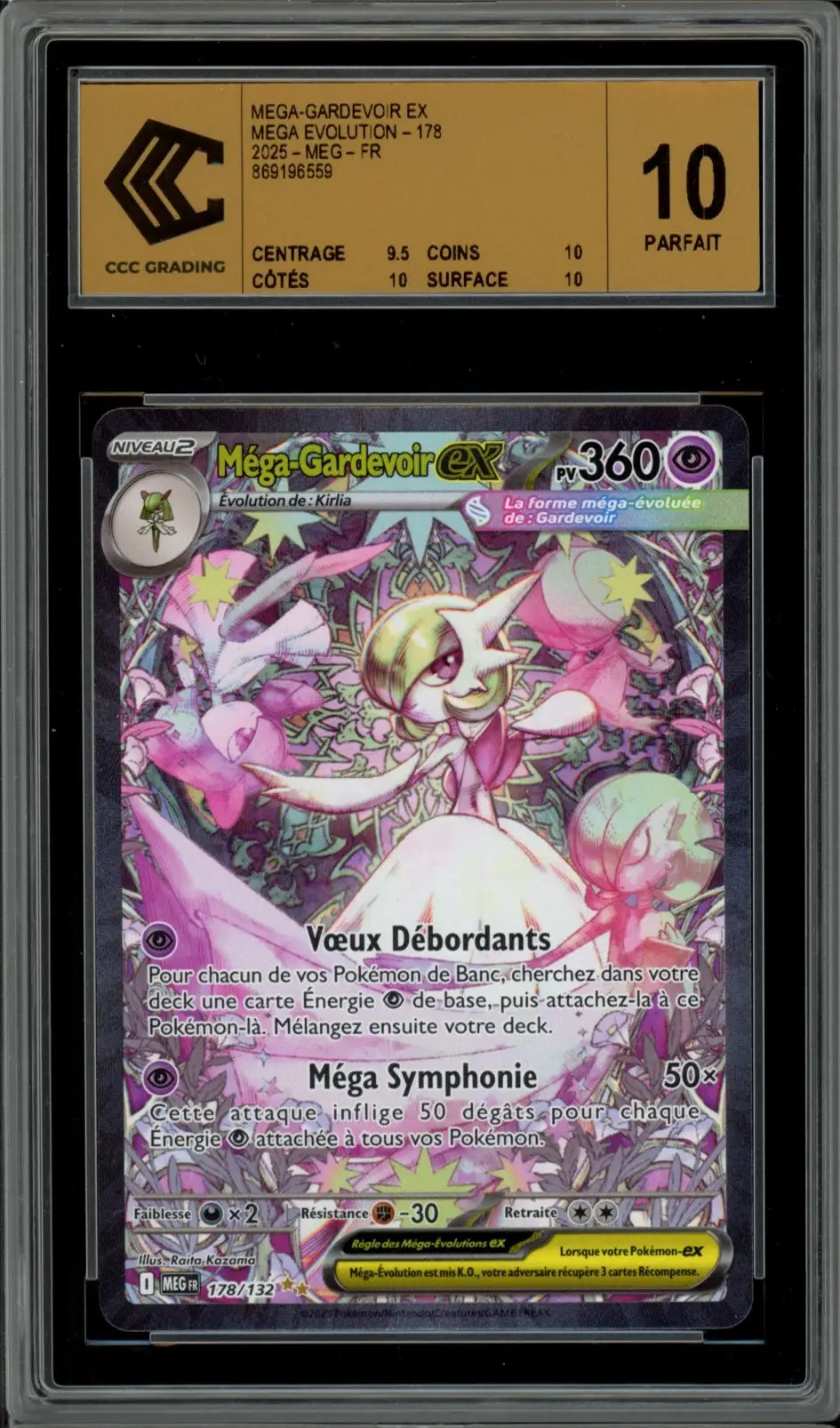 CCC 10 Méga-Gardevoir Ex
