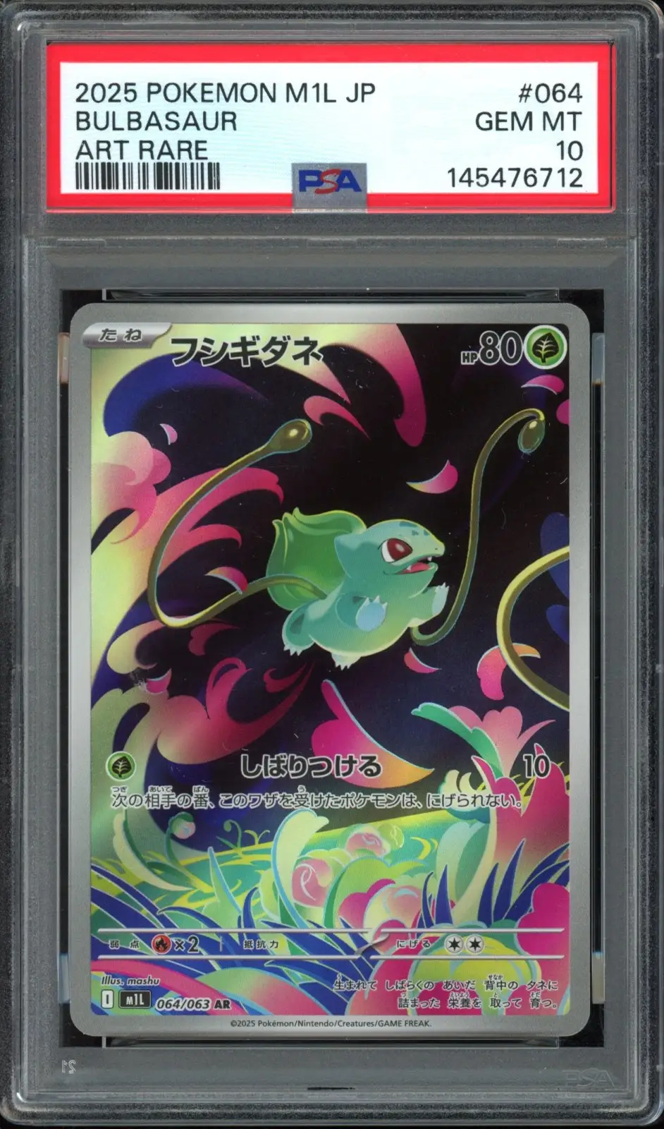 PSA 10 Bulbasaur