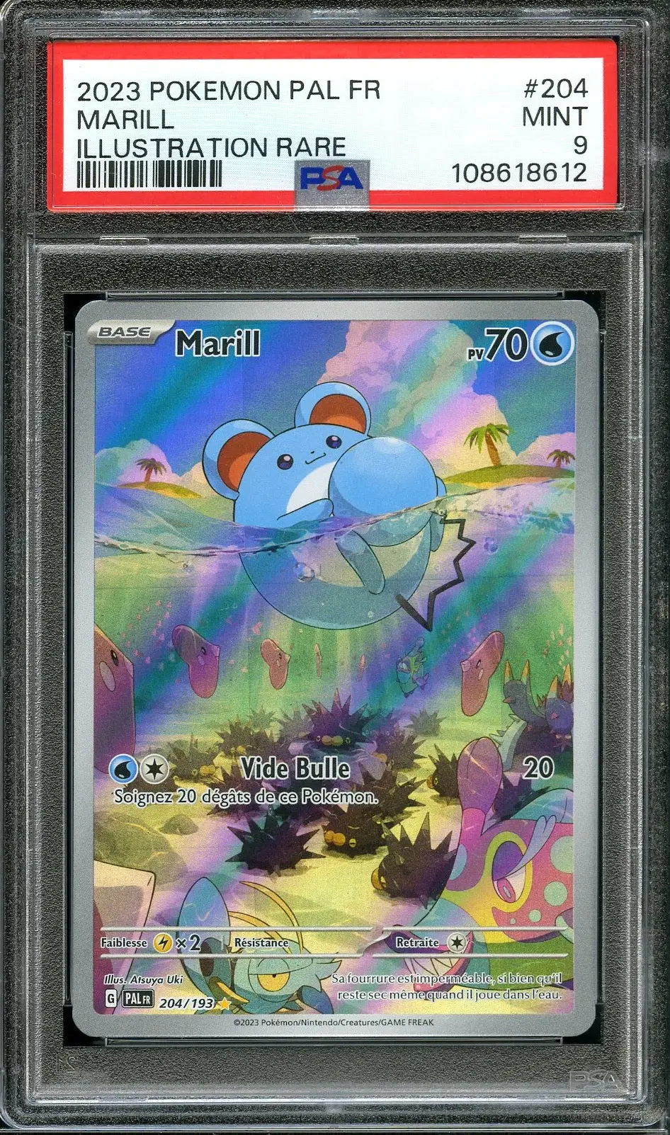 PSA 9 Marill