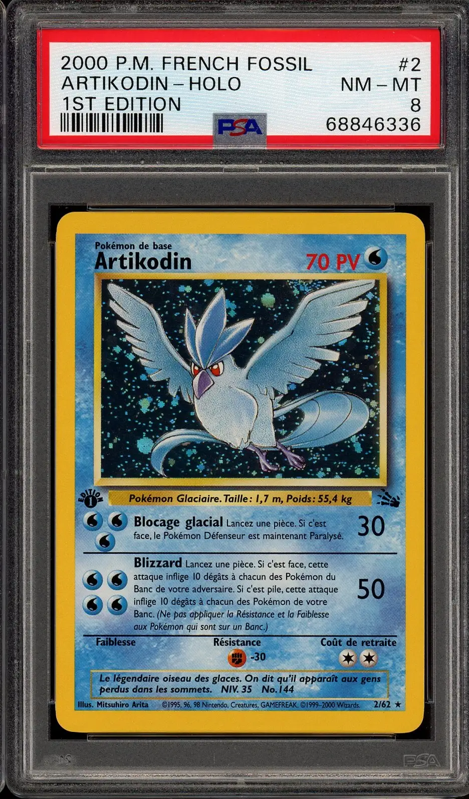 PSA 8 Artikodin Holo
