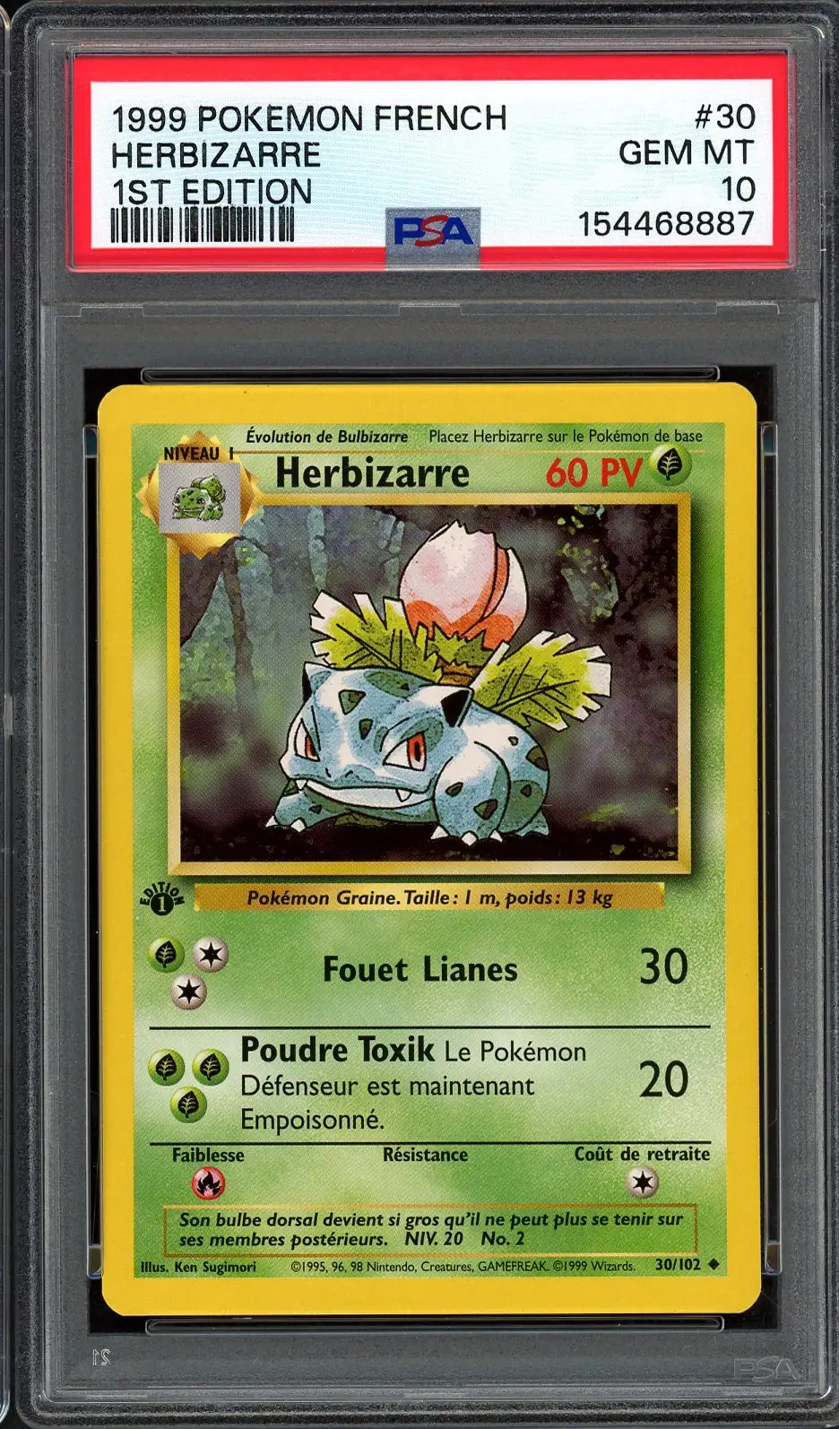PSA 10 Herbizarre