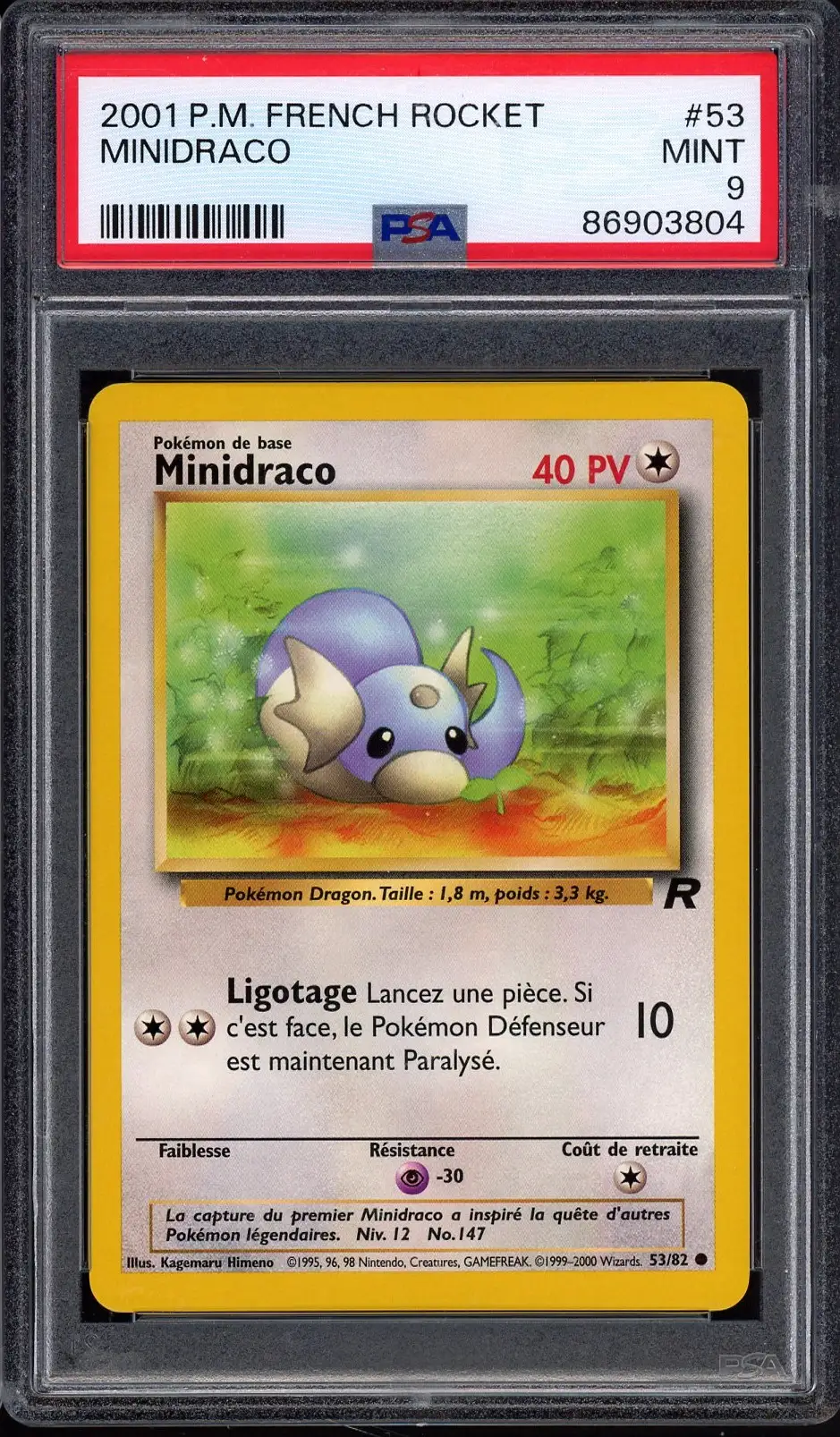 PSA 9 Minidraco