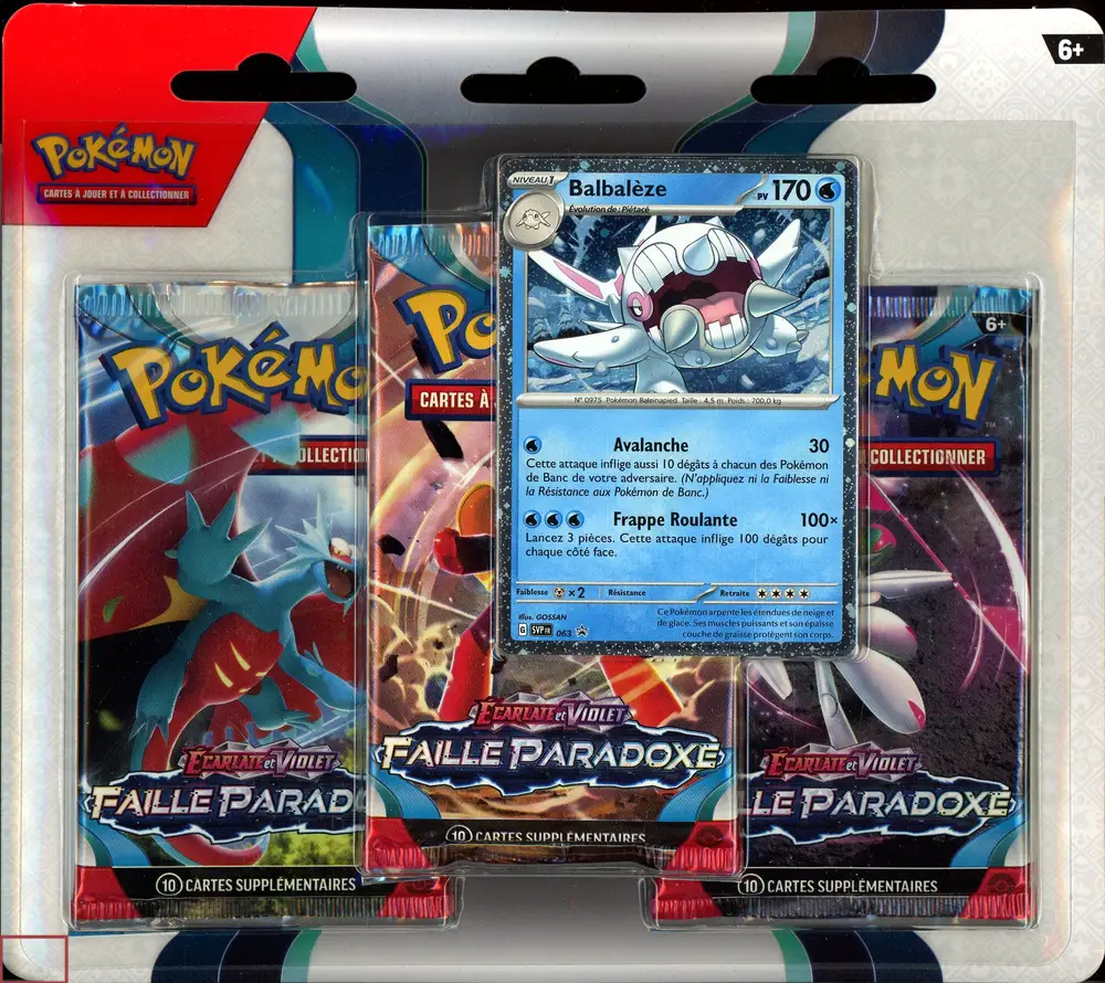 Tripack EV4 Faille Paradoxe