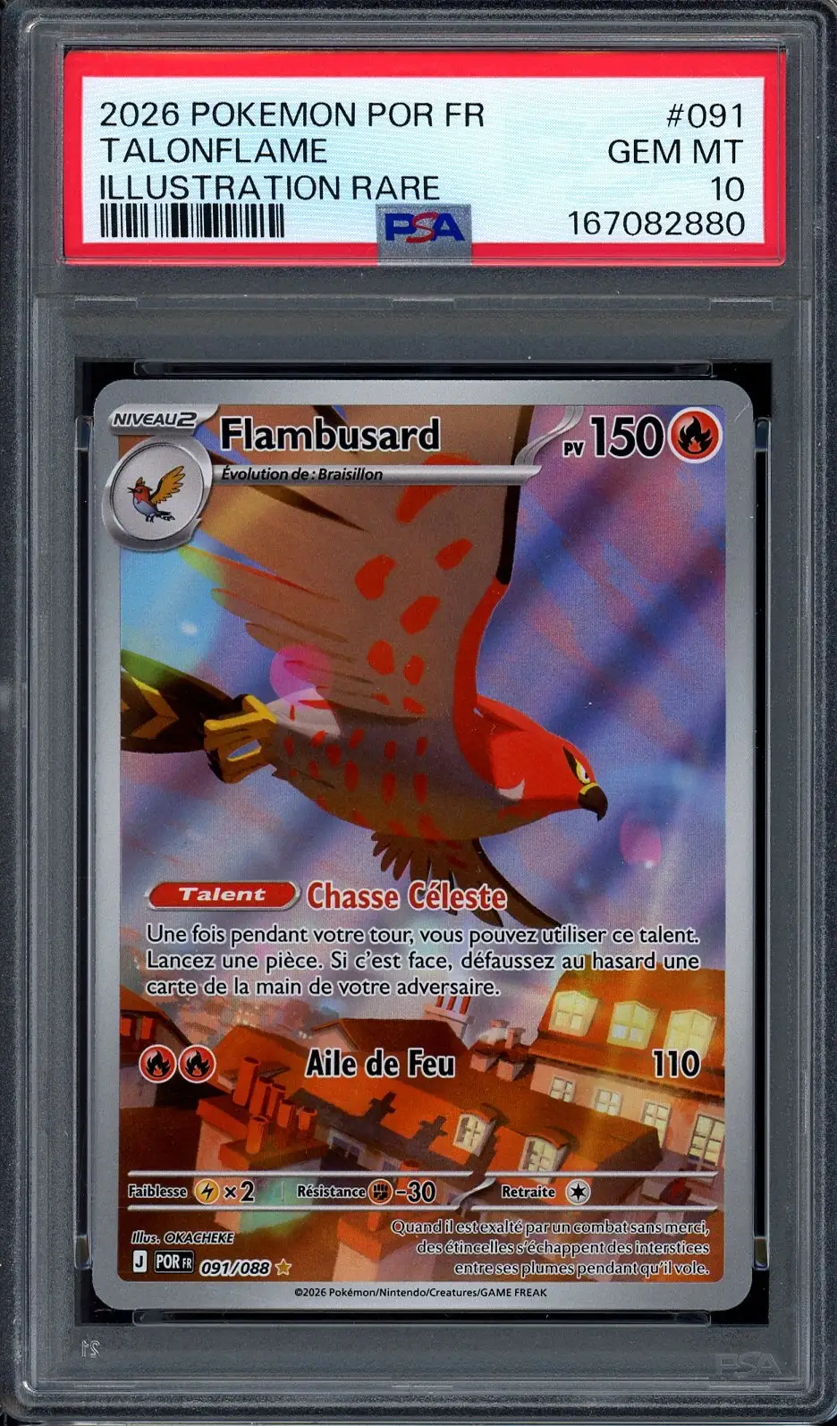 PSA 10 Flambusard