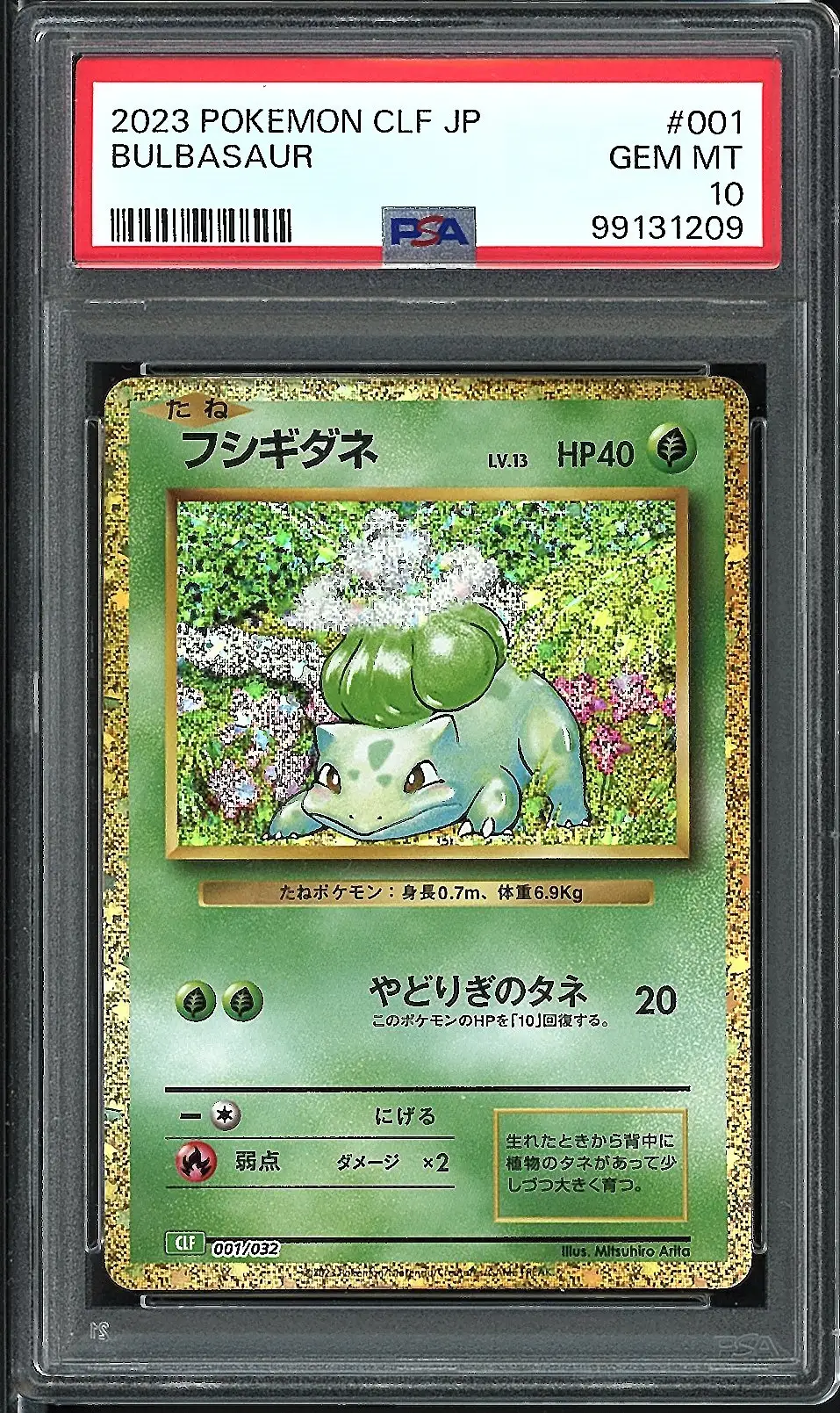 PSA 10 Bulbasaur Holo