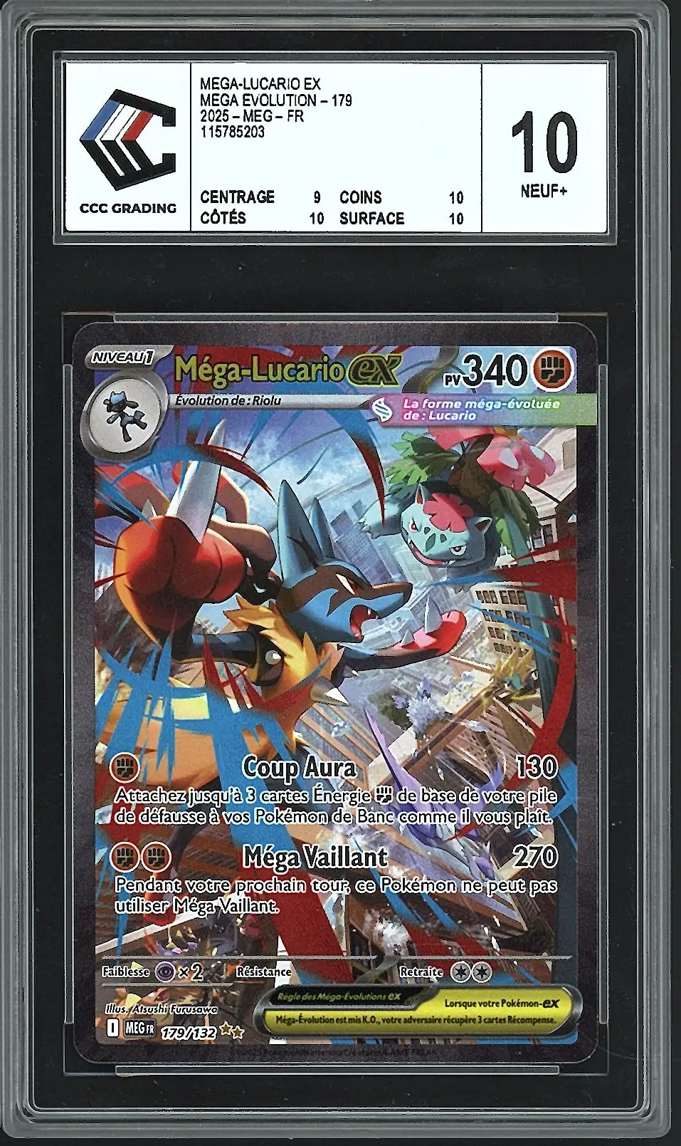 CCC 10 Méga-Lucario Ex