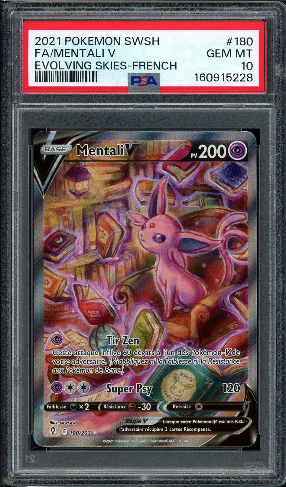 PSA 10 Mentali V