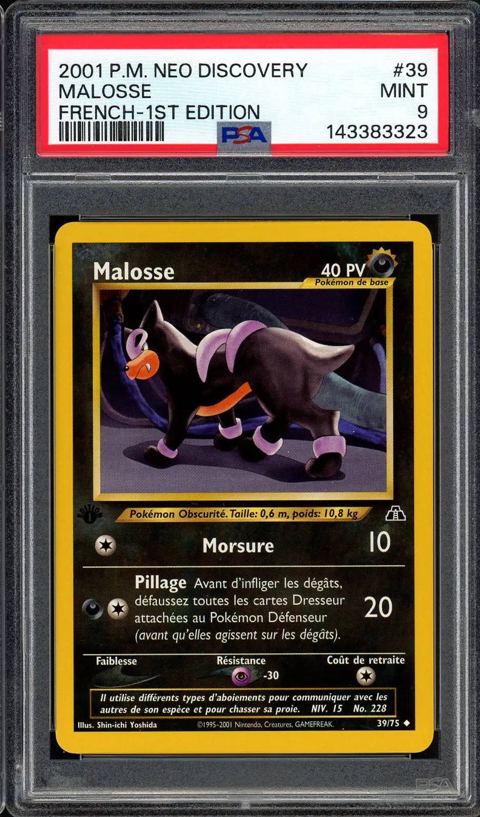 PSA 9 Malosse