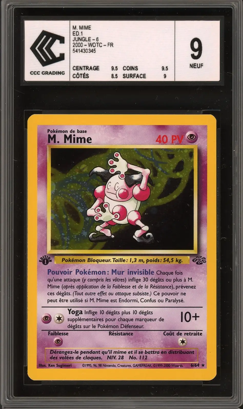 CCC 9 M. Mime Holo