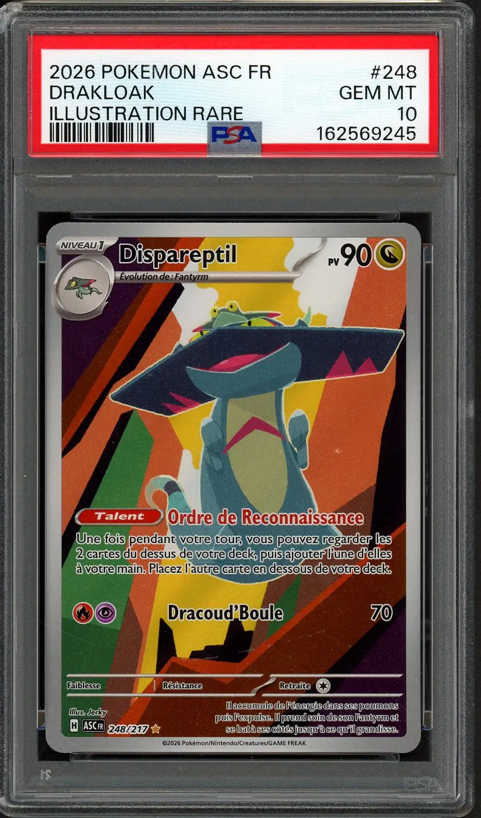 PSA 10 Dispareptil