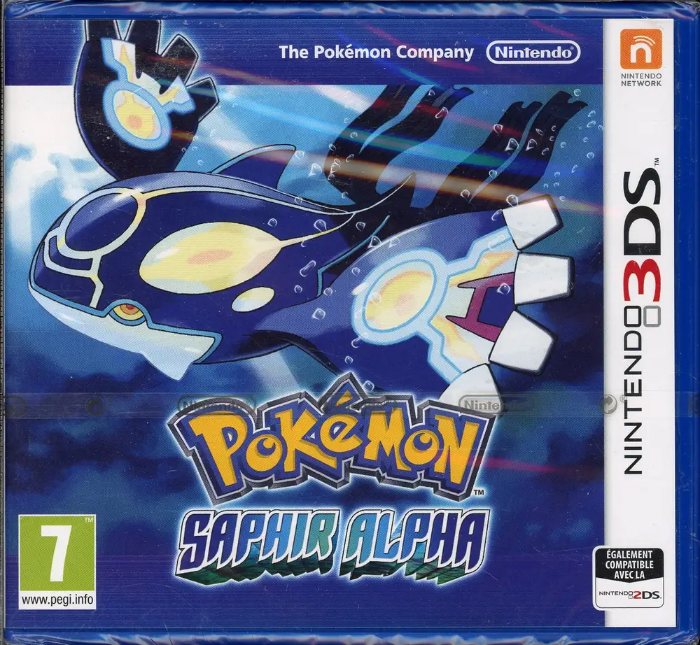 Jeu Nintendo 3DS Pokémon Saphir Alpha