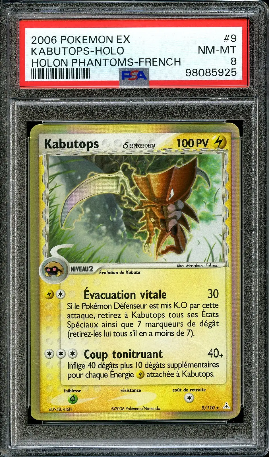 CCC 9.5 Kabutops Holo