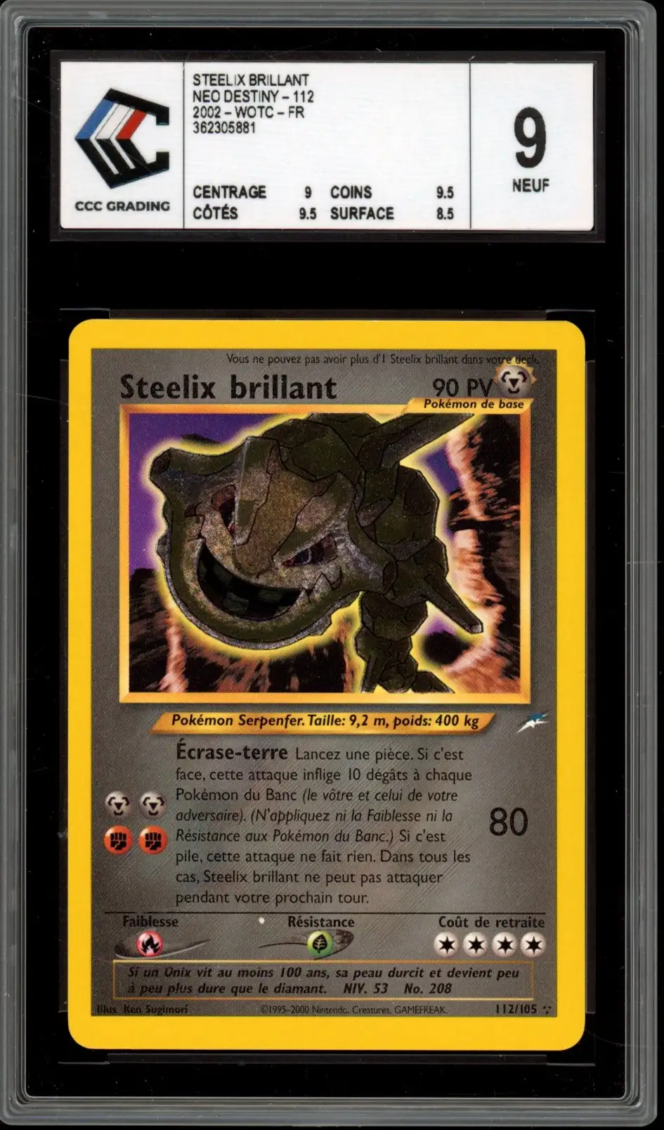 CCC 9 Steelix Brillant