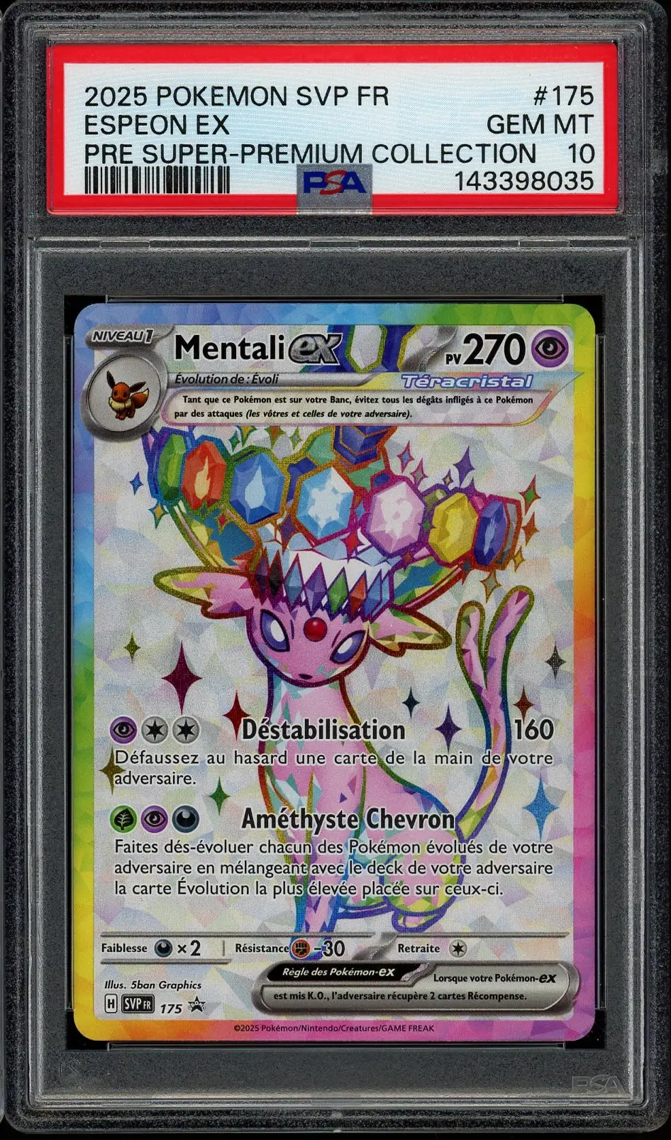 PSA 10 Mentali Ex