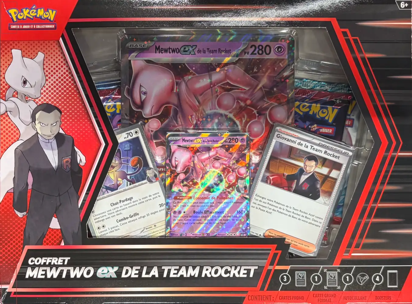 Coffret Mewtwo Ex de la Team Rocket