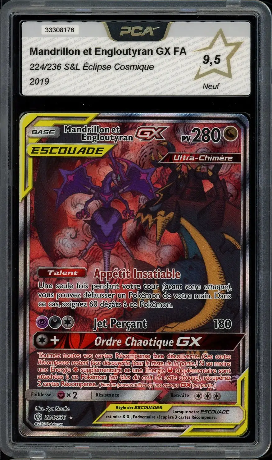 PCA 9.5 Mandrillon et Engloutyran Gx