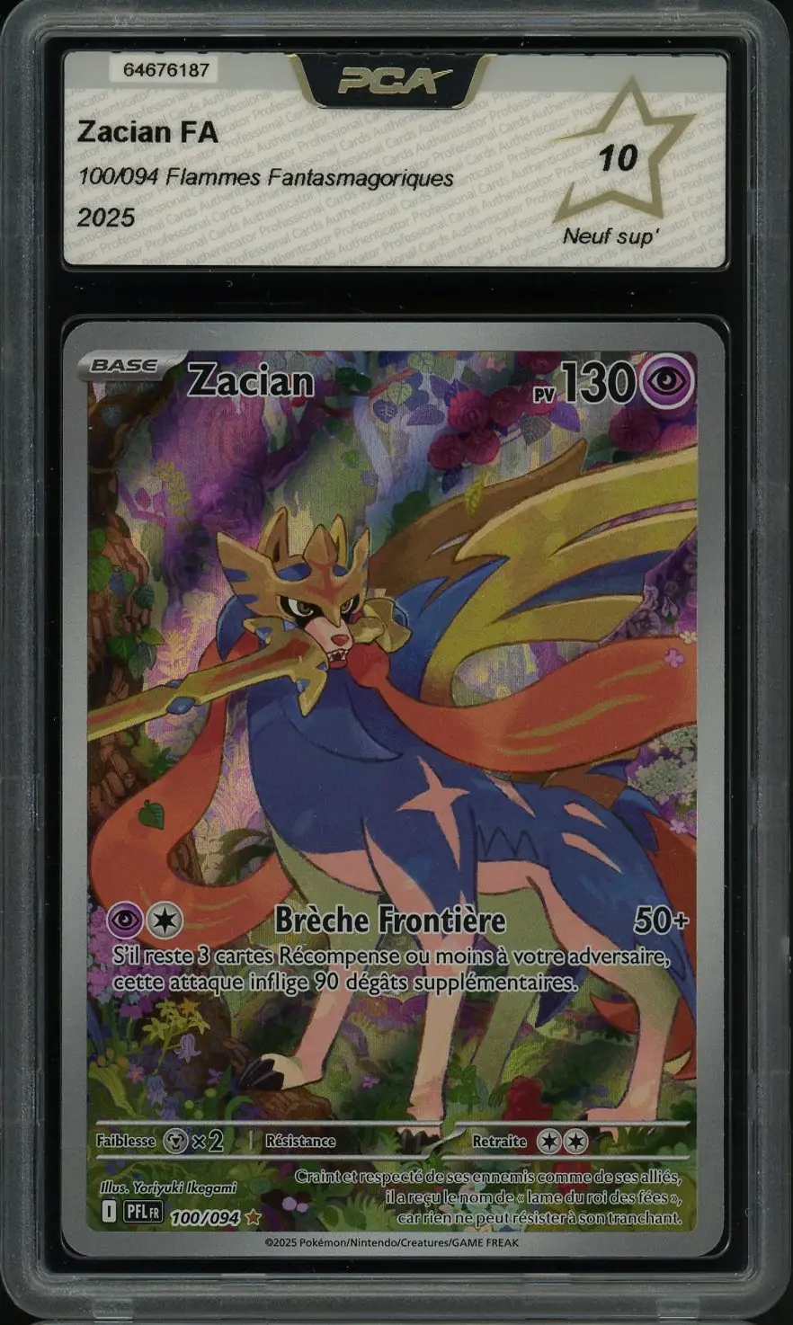PCA 10 Zacian