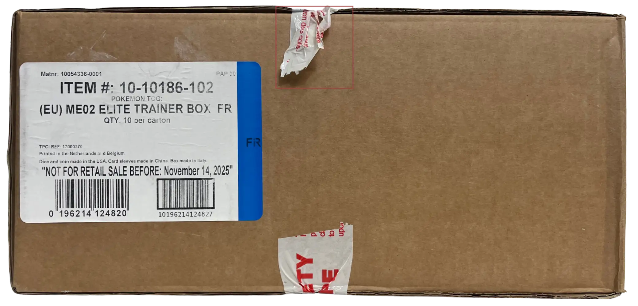 Case ETB ME2 Flammes Fantasmagoriques