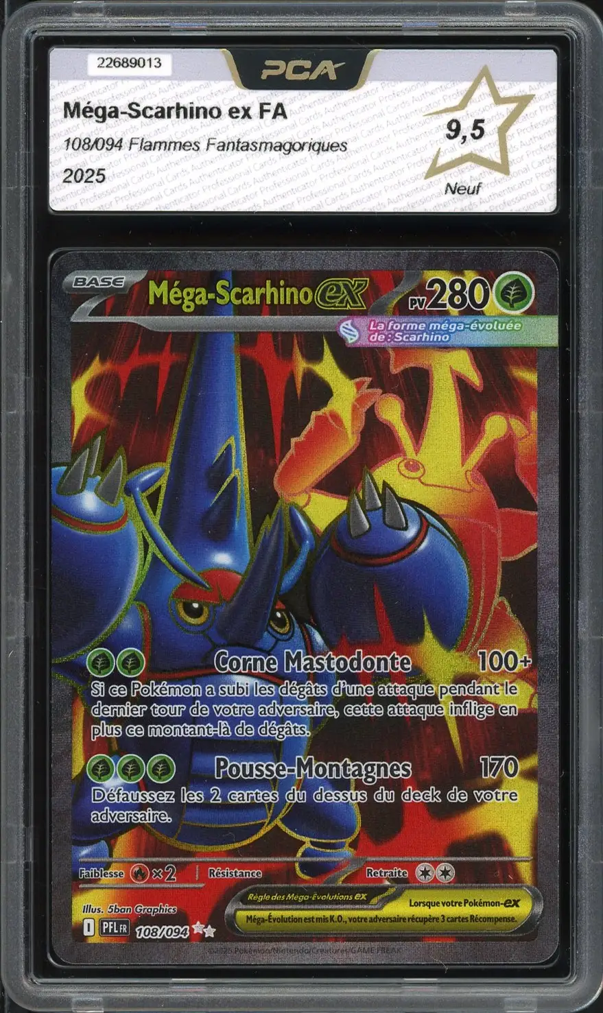 PCA 9.5 Méga-Scarhino Ex