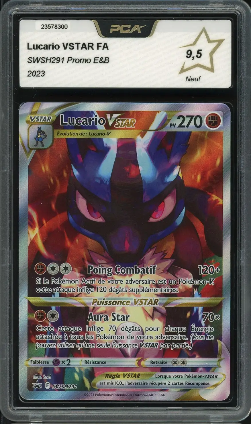 PCA 9.5 Lucario VStar