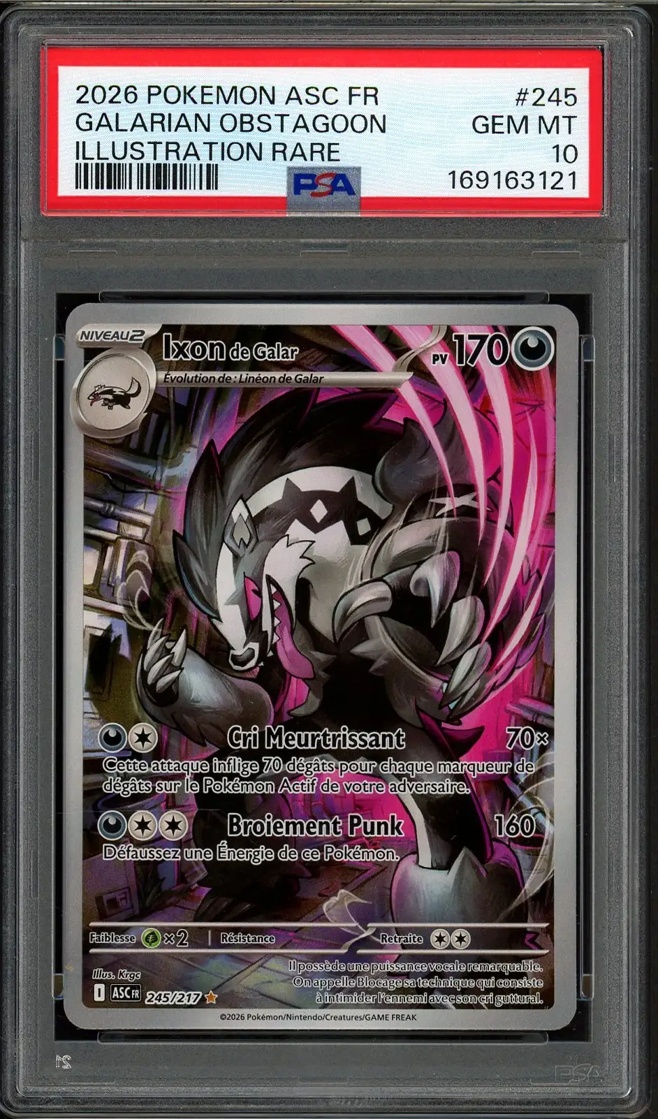 PSA 10 Ixon de Galar