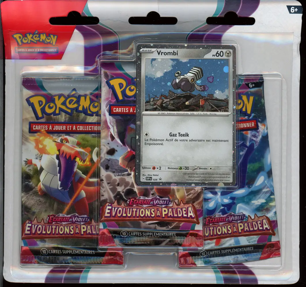 Tripack EV2 Evolutions à Paldea
