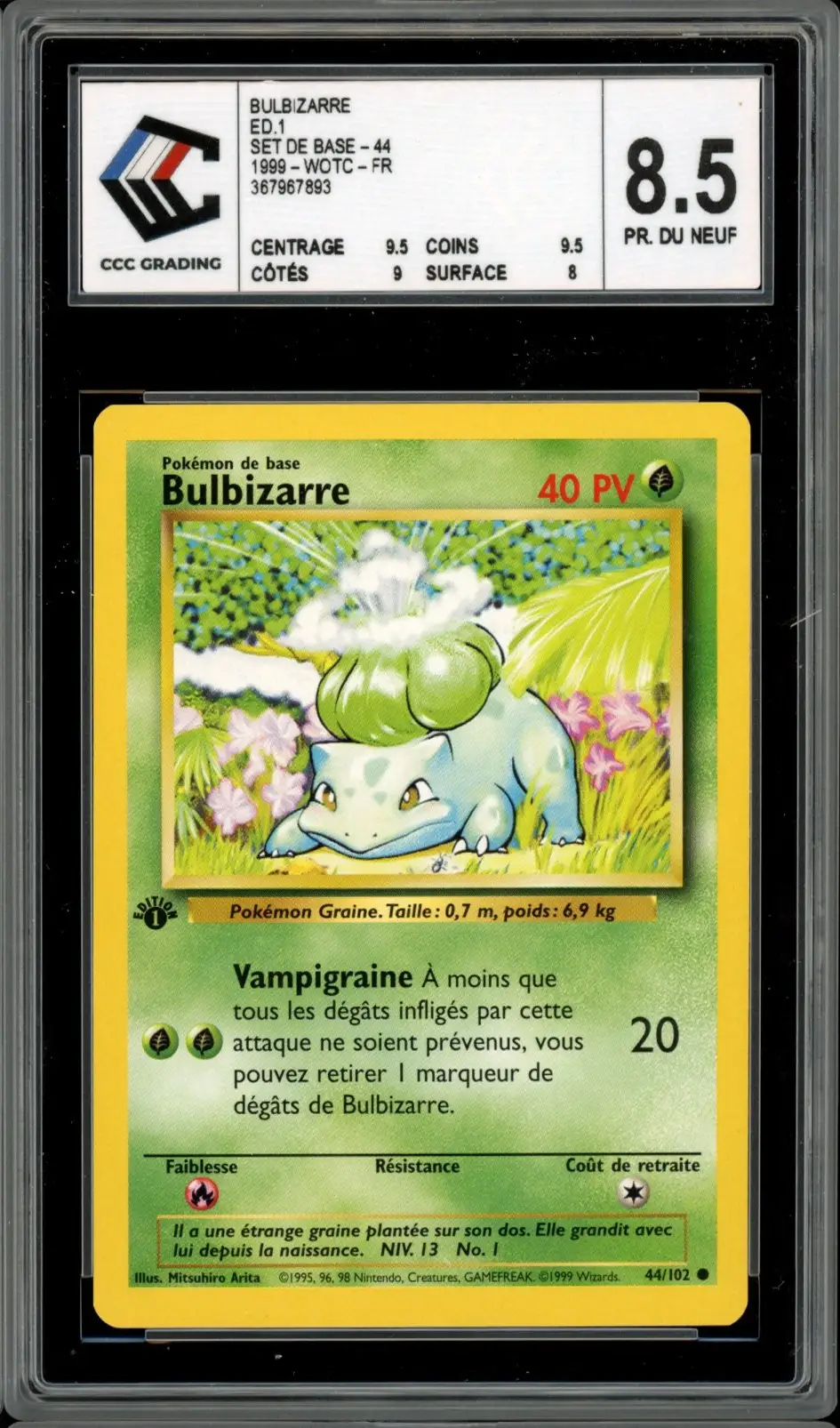 CCC 8.5 Bulbizarre
