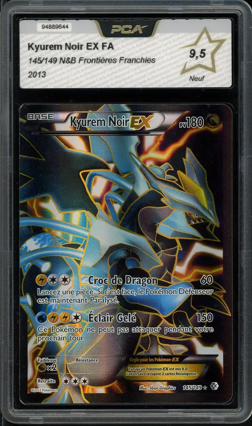 PCA 9.5 Kyurem Noir Ex