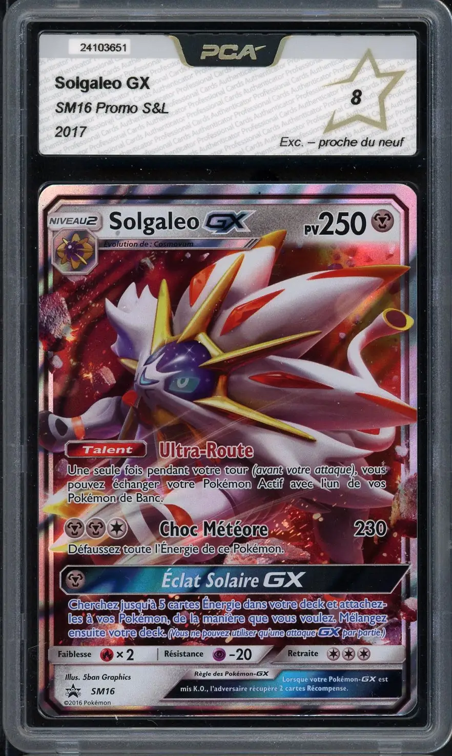 PCA 8 Solgaleo Gx