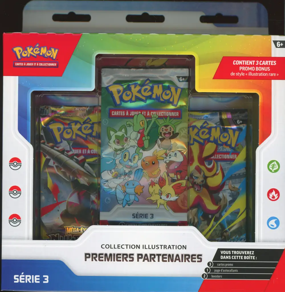 Coffret Collection Illustration Premiers Partenaires Série 3
