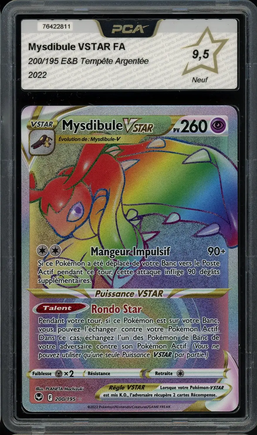 PCA 9.5 Mysdibule VStar Rainbow