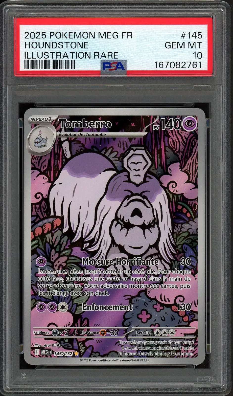 PSA 10 Tomberro
