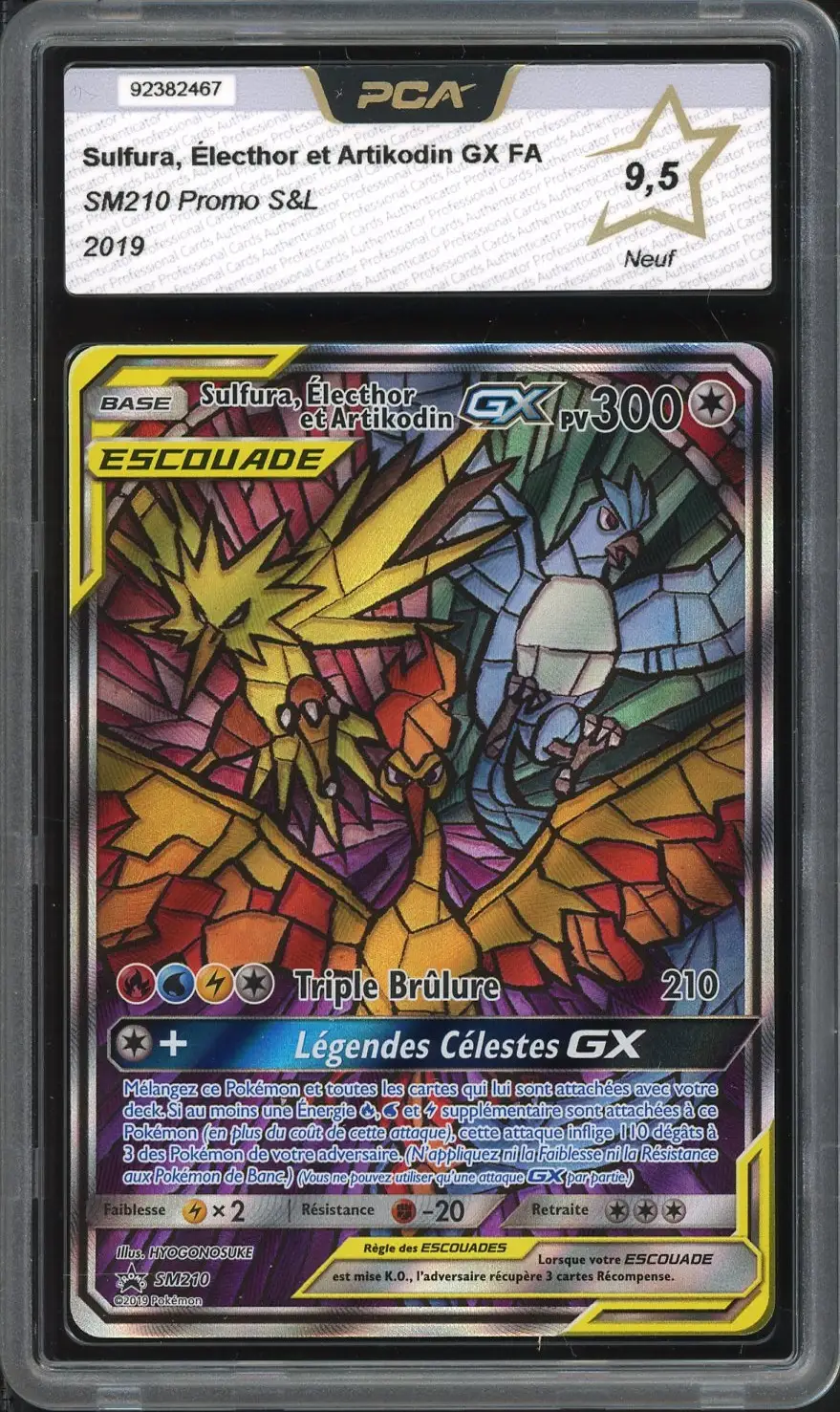 PCA 9.5 Sulfura, Électhor et Artikodin Gx