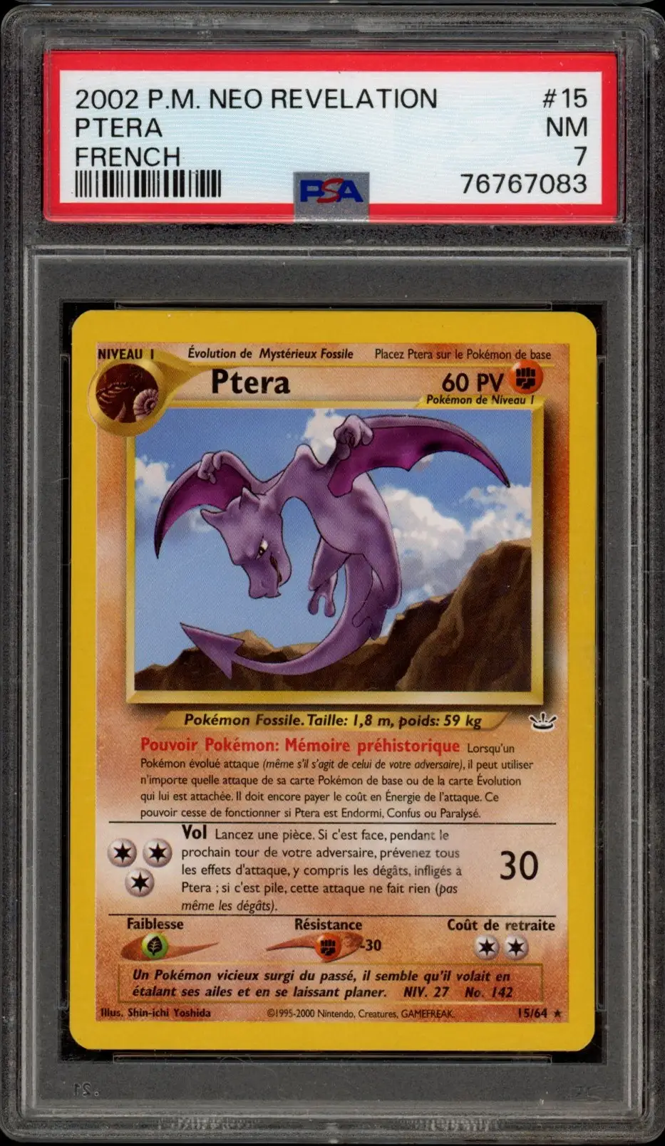PSA 7 Ptéra