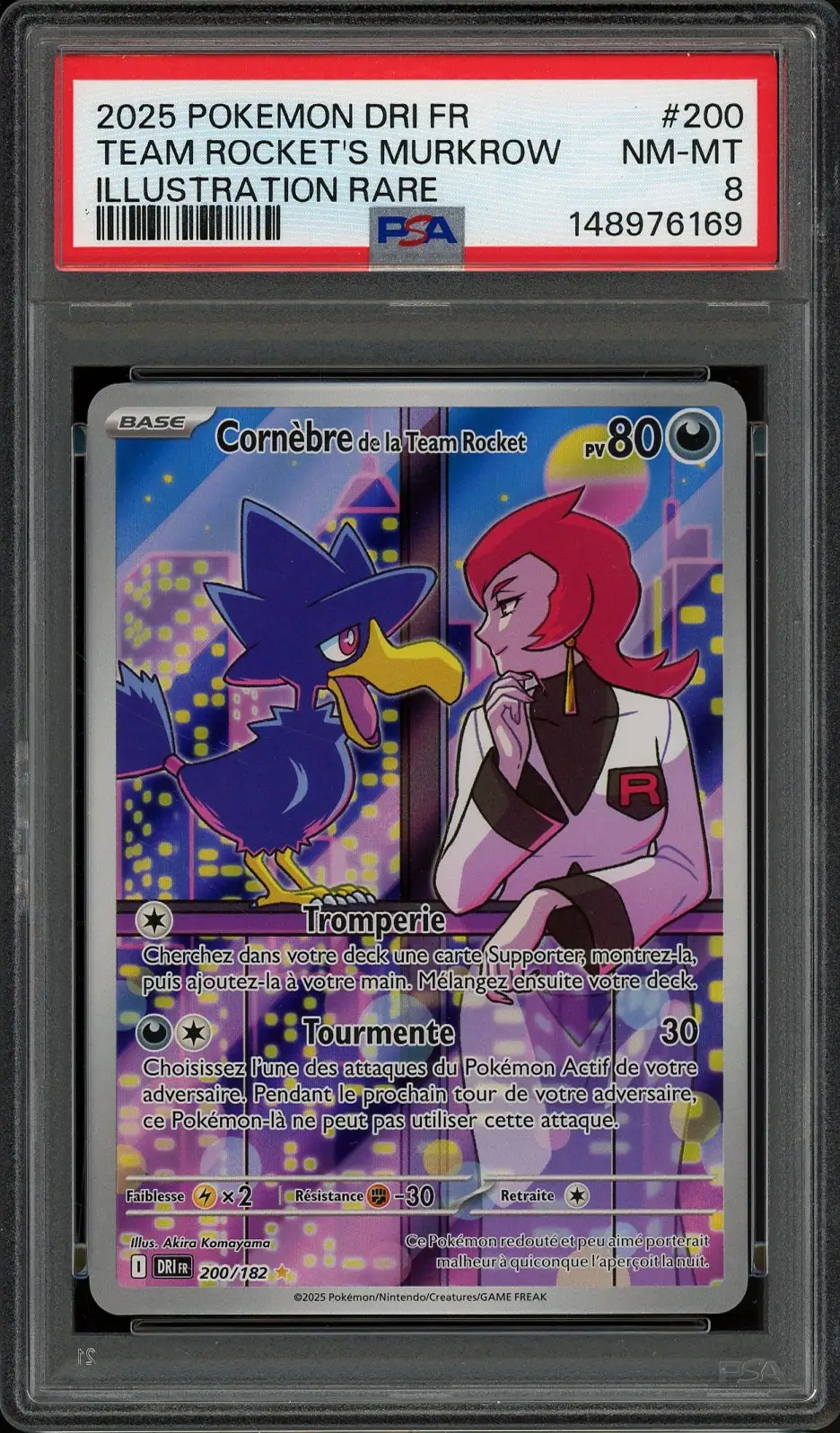 PSA 8 Cornèbre de la Team Rocket