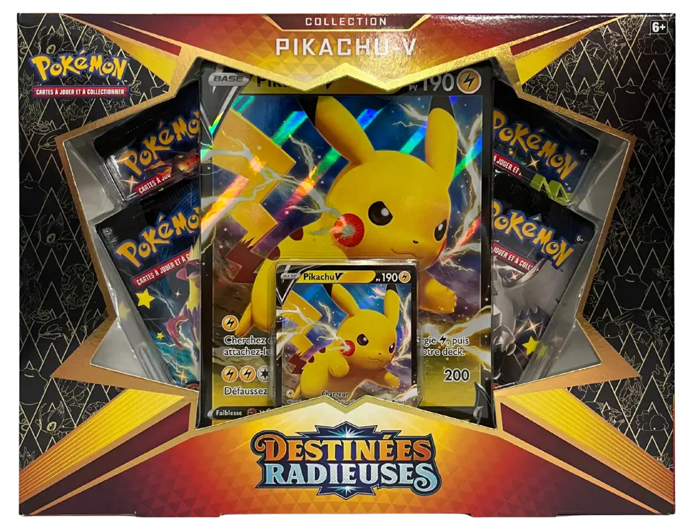 Coffret EB4.5 Destinées Radieuses Pikachu V