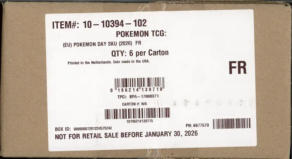 Case Coffret Journée Pokemon 2026