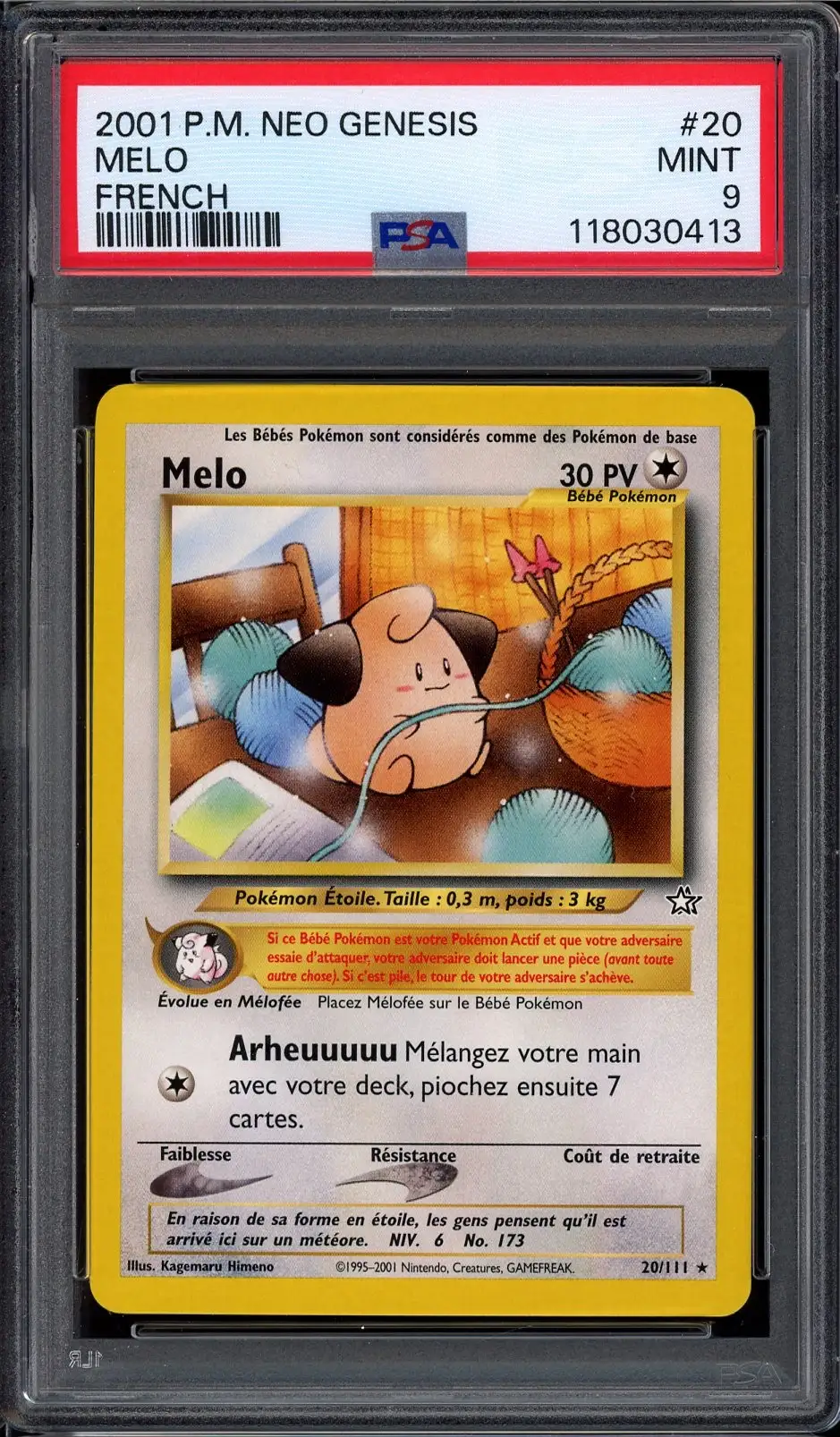 PSA 9 Mélo