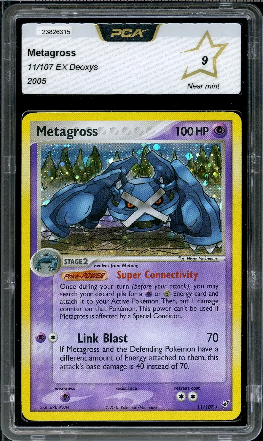 PCA 9 Metagross Holo