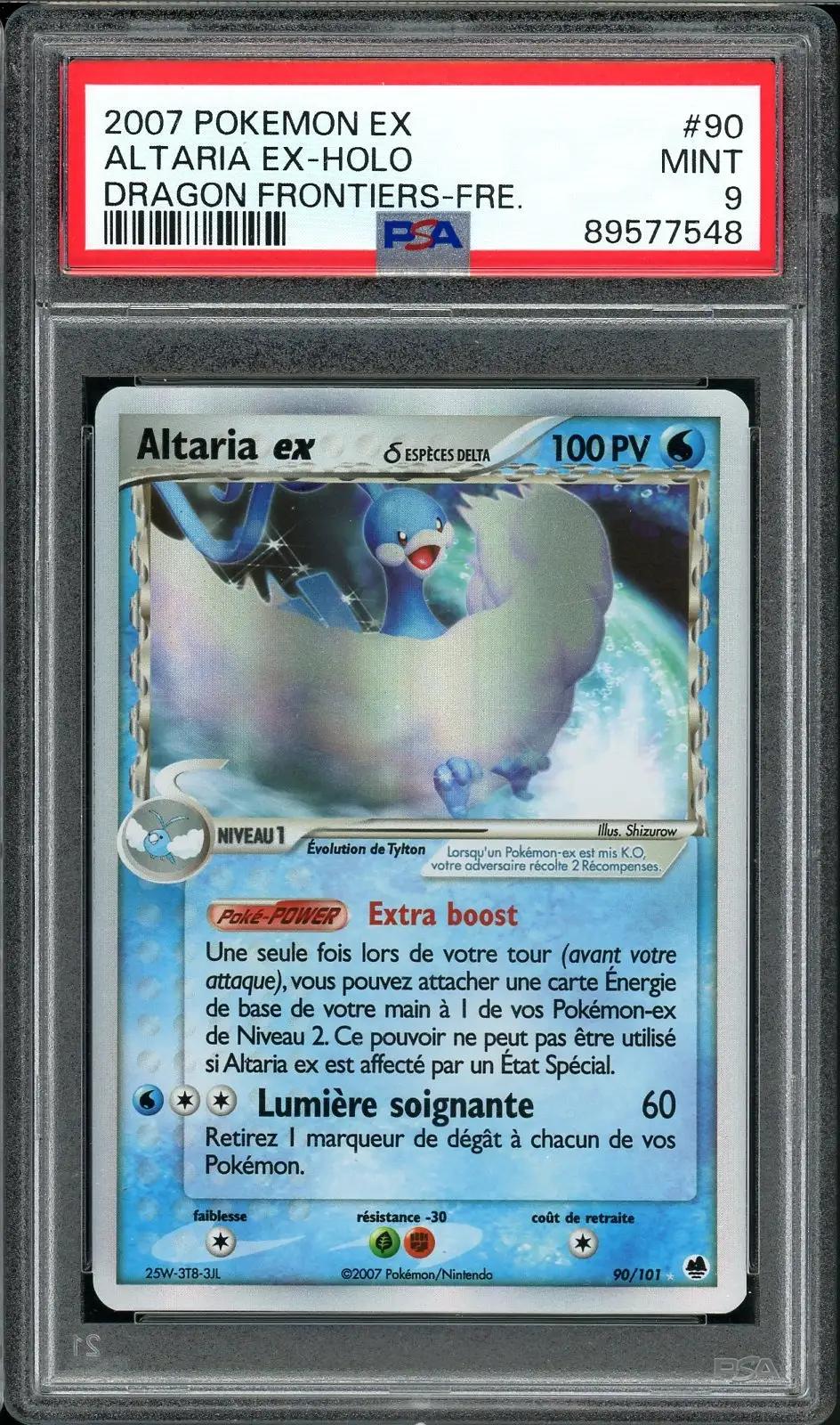 PSA 9 Altaria Ex