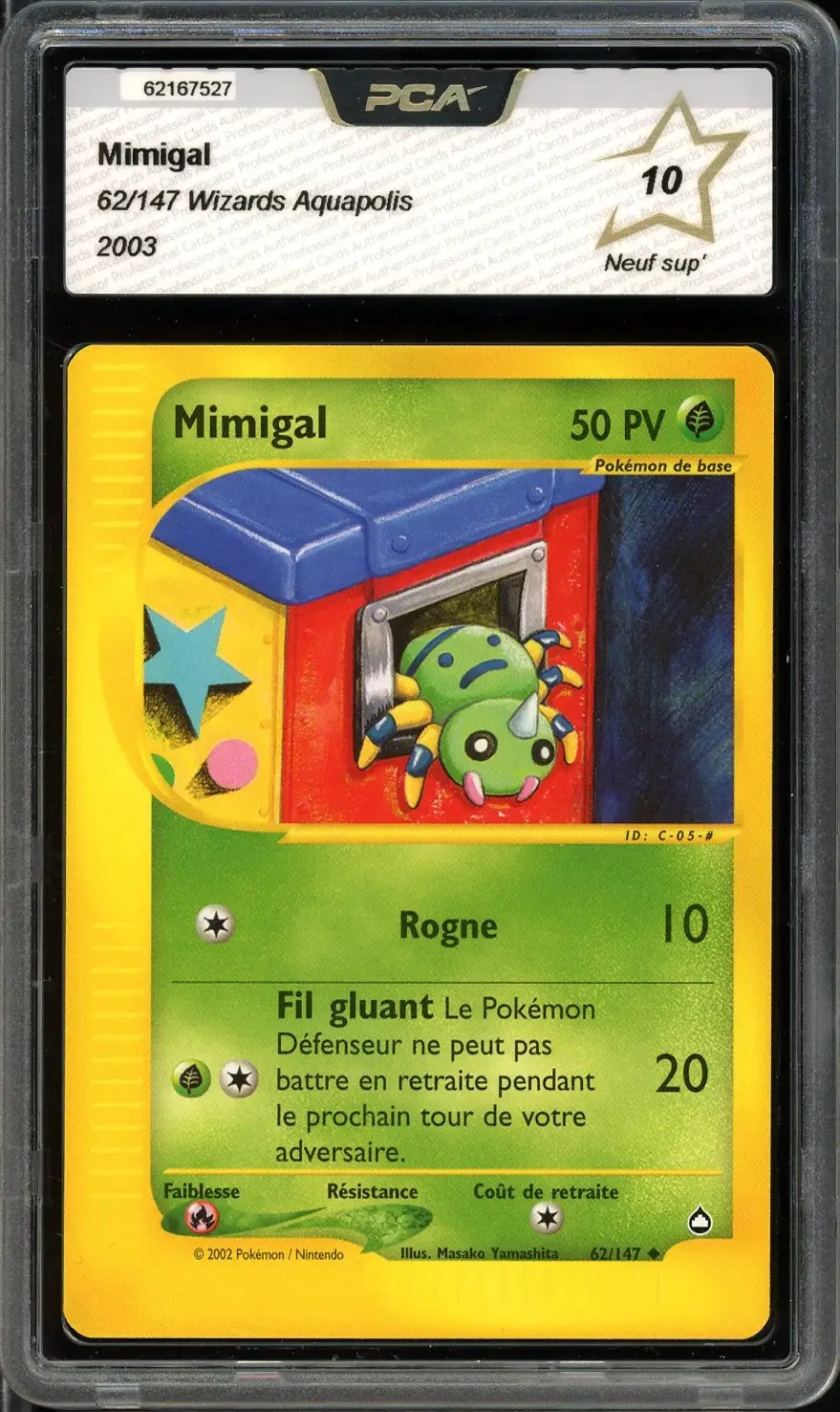 PCA 10 Mimigal