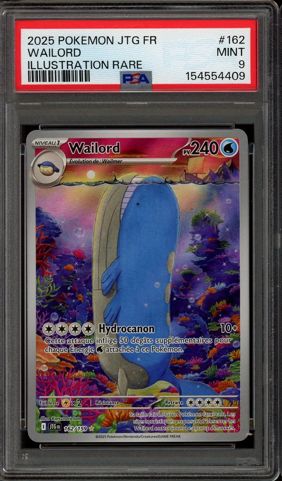 PSA 9 Wailord