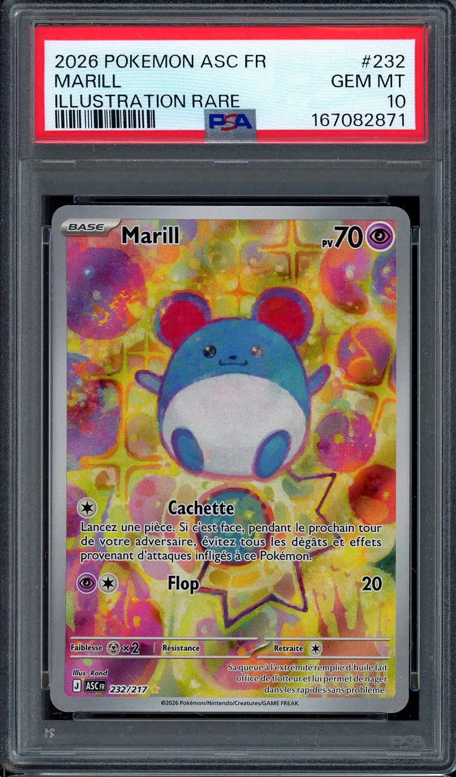 PSA 10 Marill