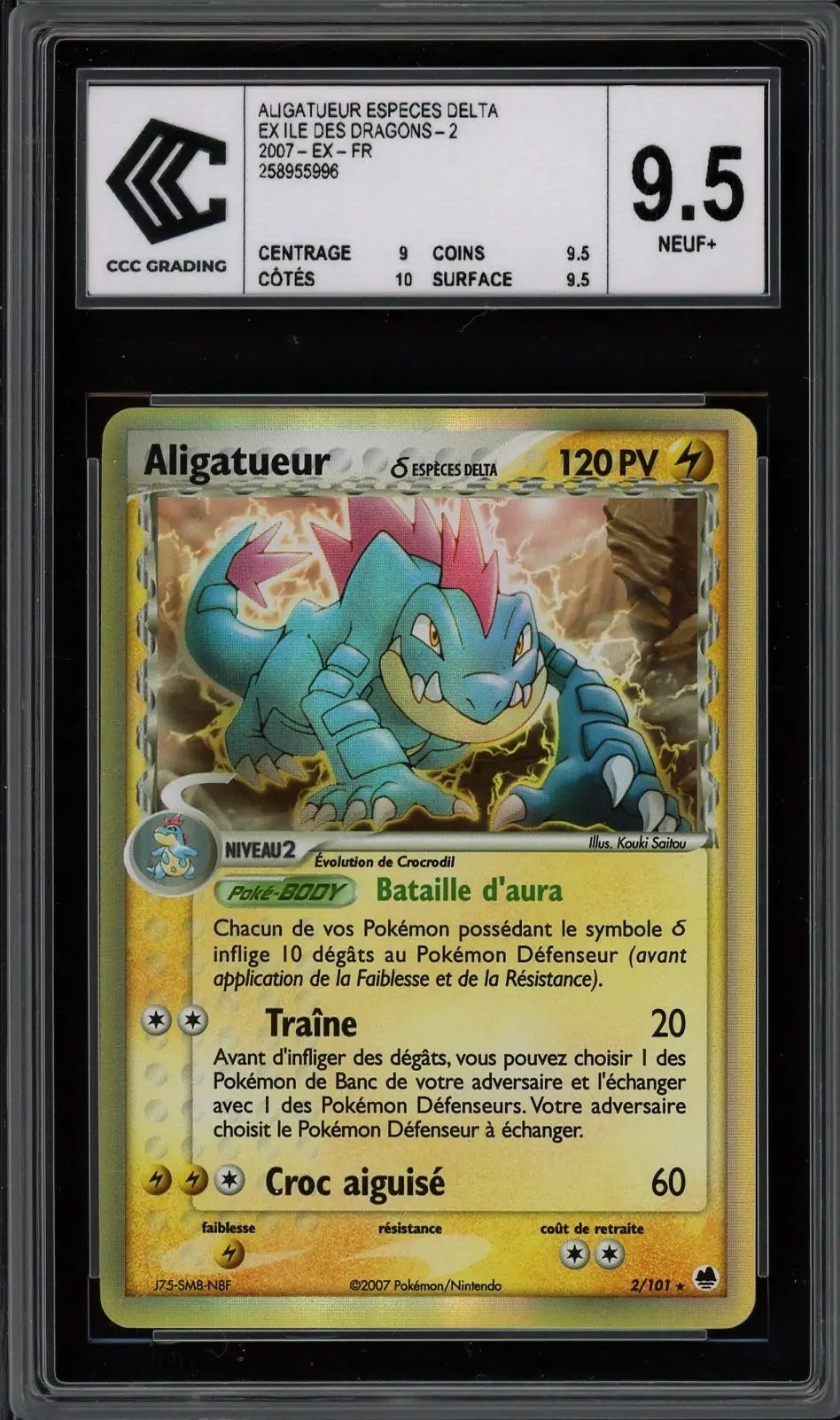 CCC 9.5 Aligatueur Holo