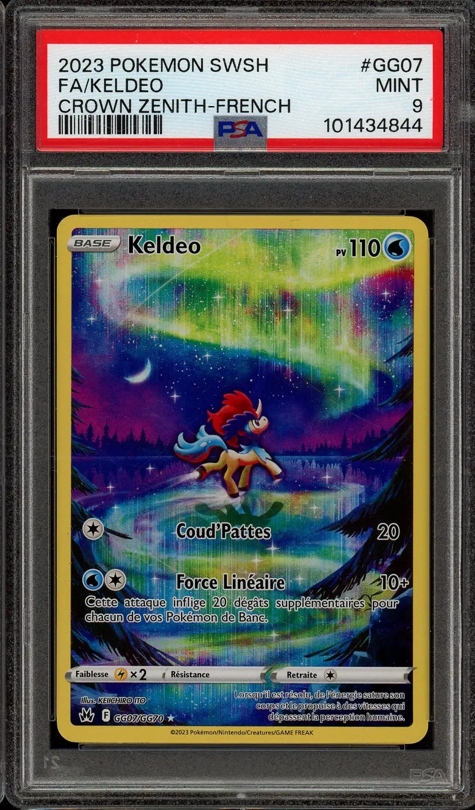 PSA 9 Keldeo