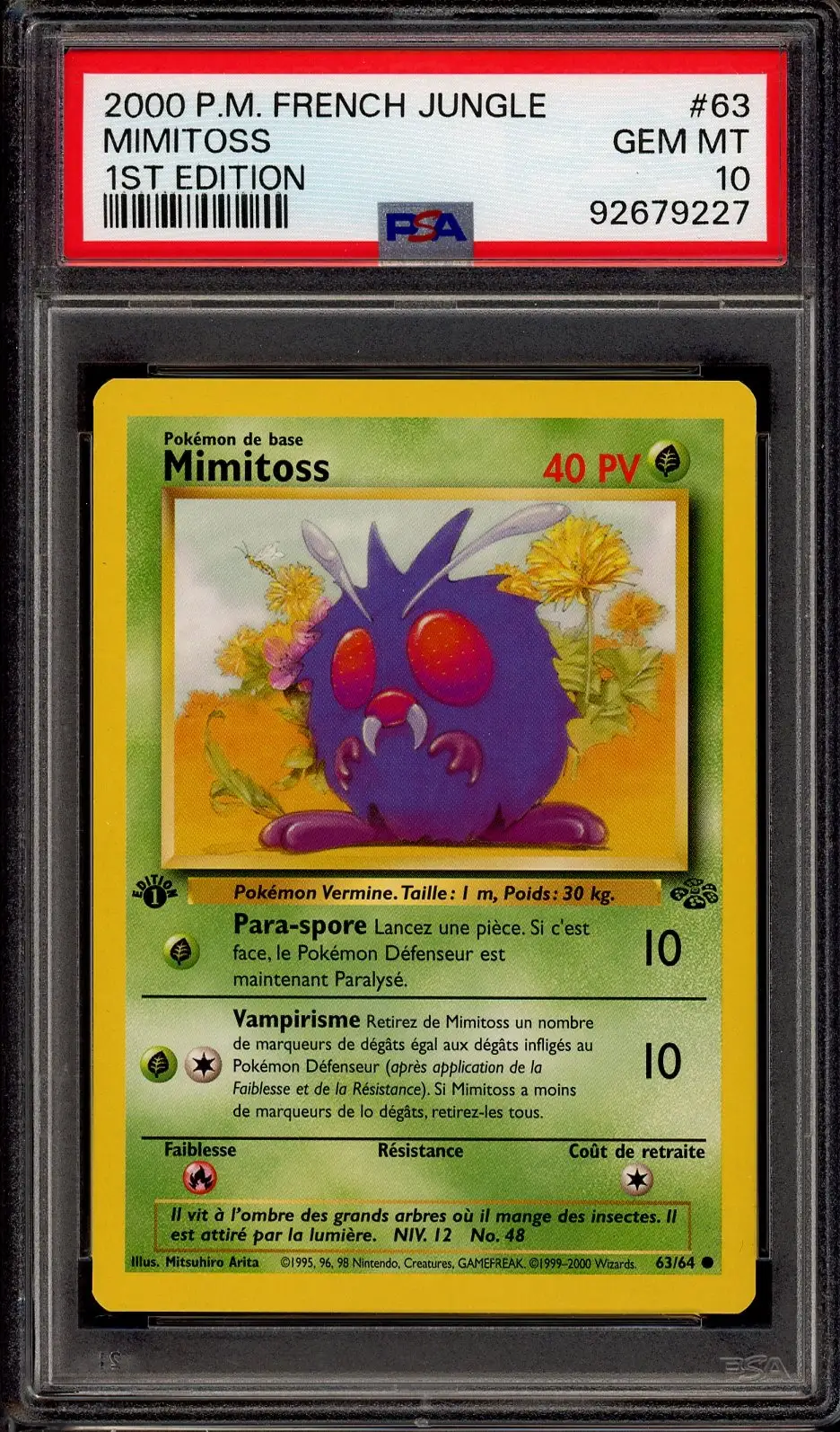 PSA 10 Mimitoss