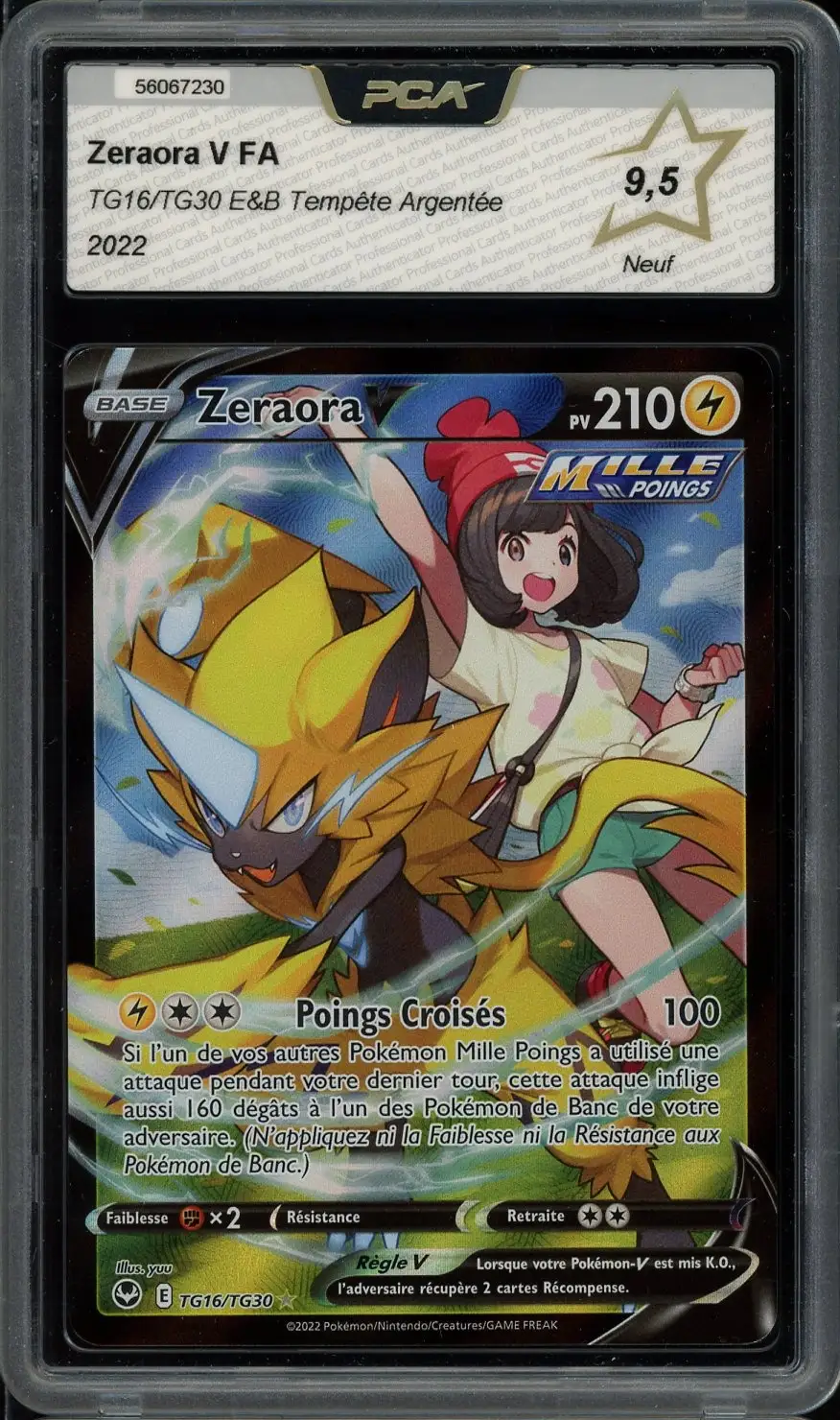 PSA 10 Zeraora VMax