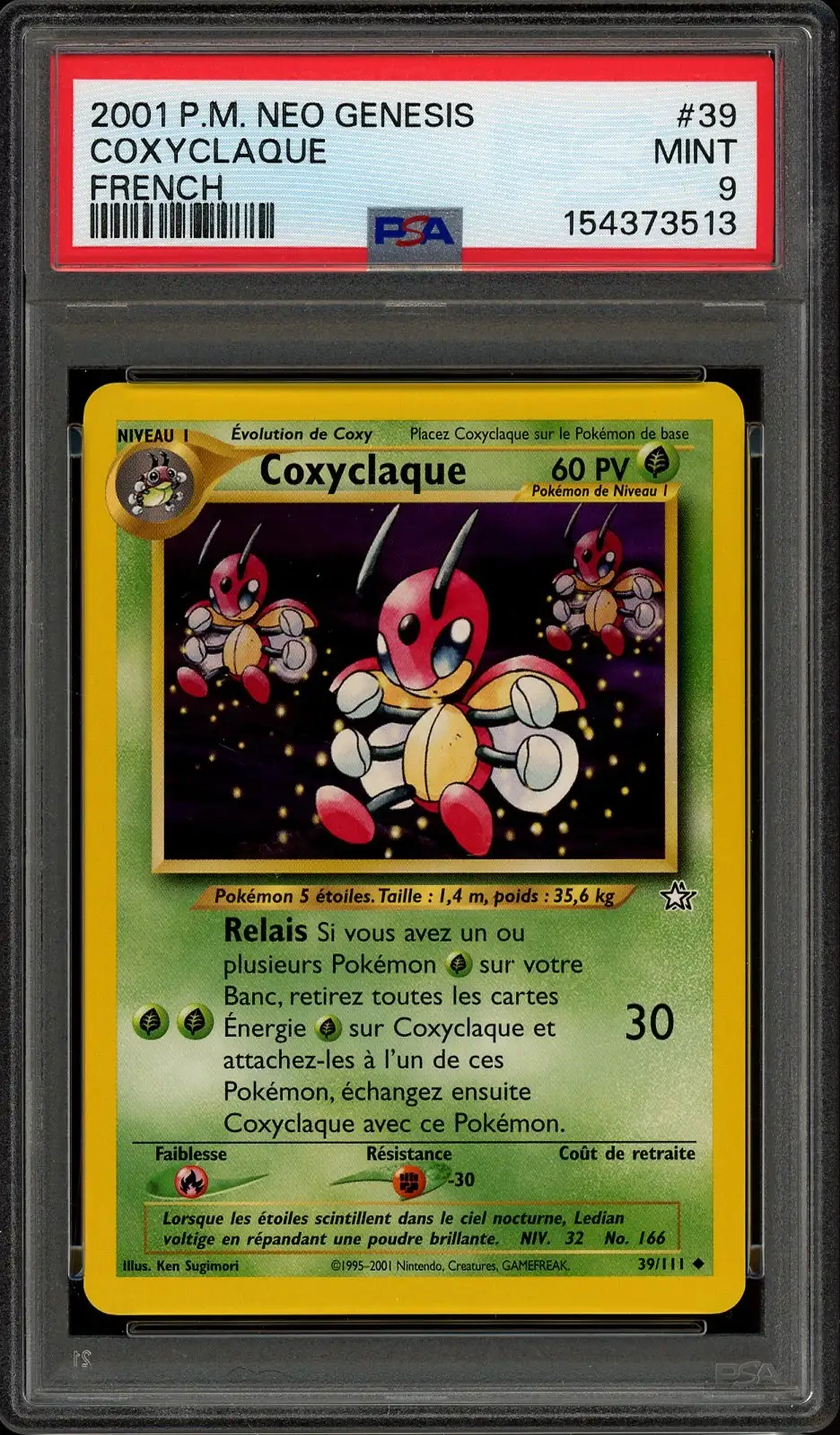 PSA 9 Coxyclaque